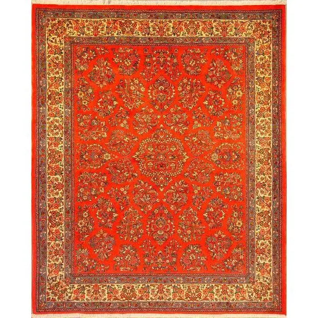 One Of The Kind Persian Sarough Rug 8'6" x 6'11"